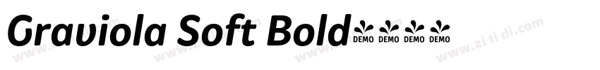 Graviola Soft Bold字体转换